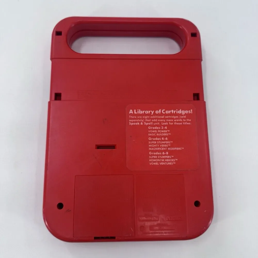 Vintage USA Speak & Spell Texas Instruments 1978 Electronic Learning Toy Tested